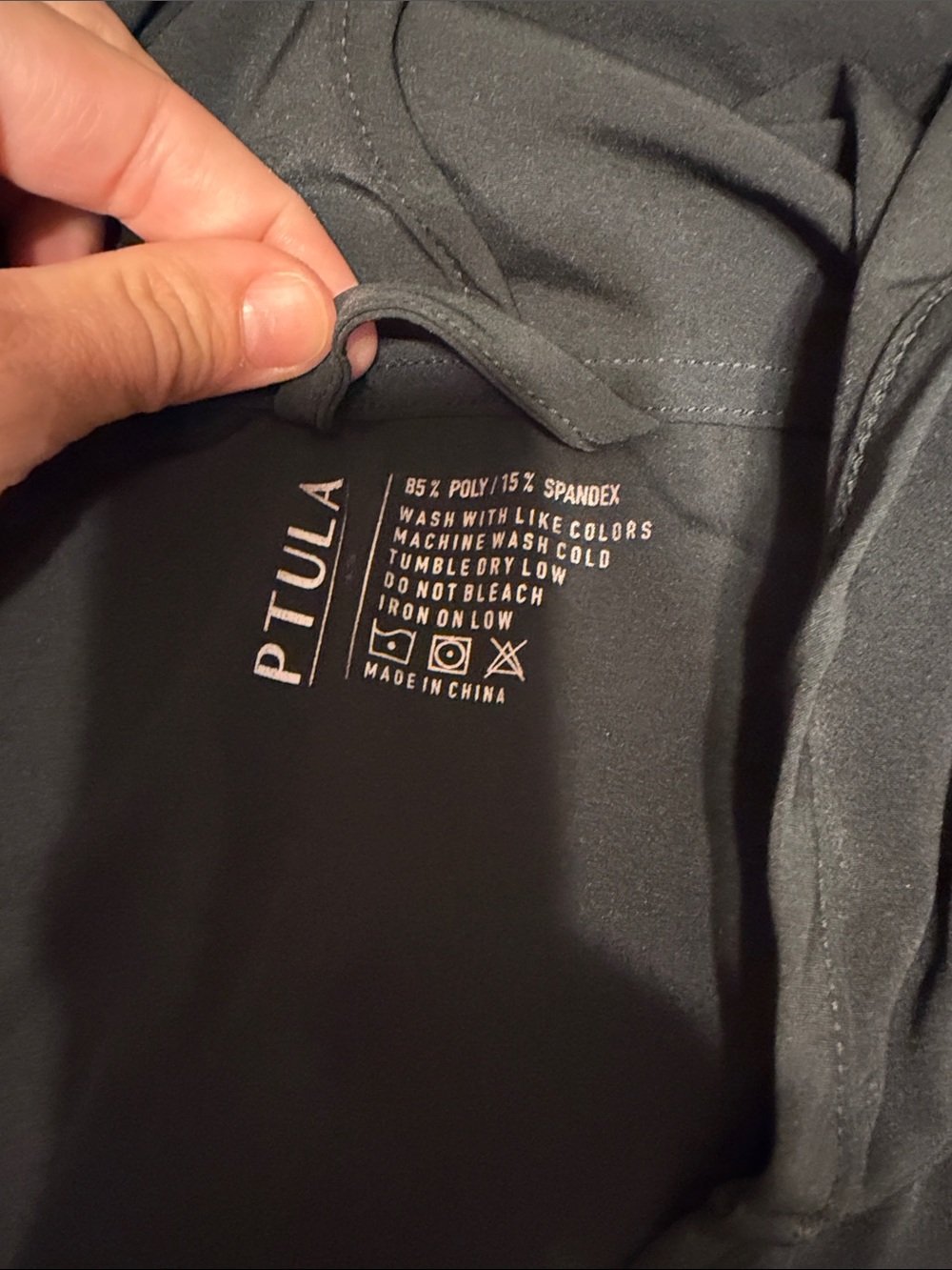 P'tula Black Zip-Up Hoodie Jacket - Picture 2 of 2